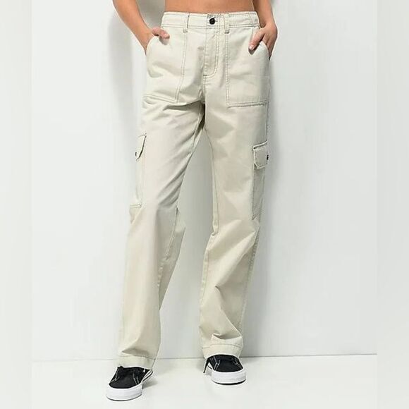 Monet‎ Skateboards | Size Small “Othello” Birch Beige Cargo Skate Utility Pants - Picture 2 of 13